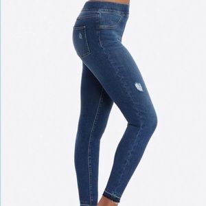 SPANX Distressed Skinny Jeans
